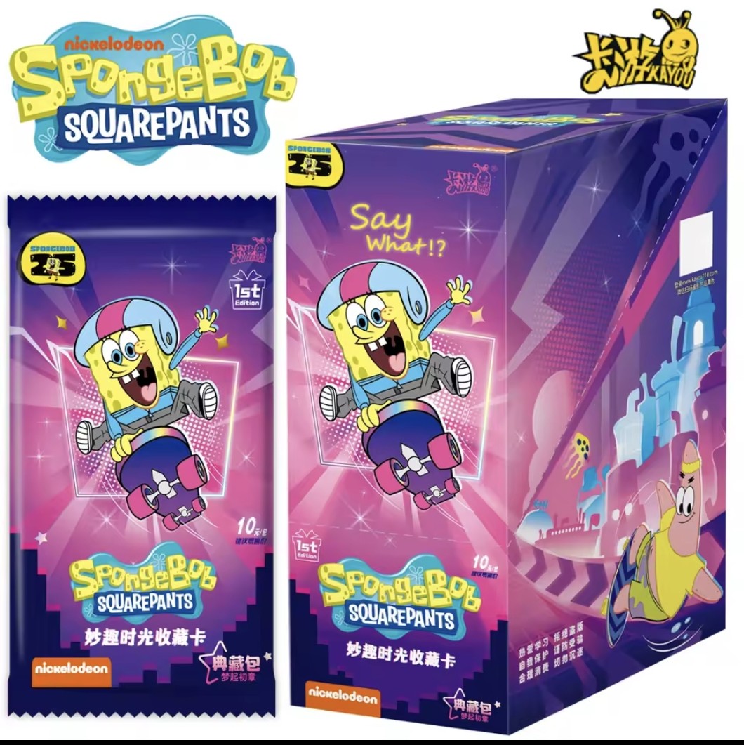 SpongeBob kayou 2025 new official Set! Booster / Display
