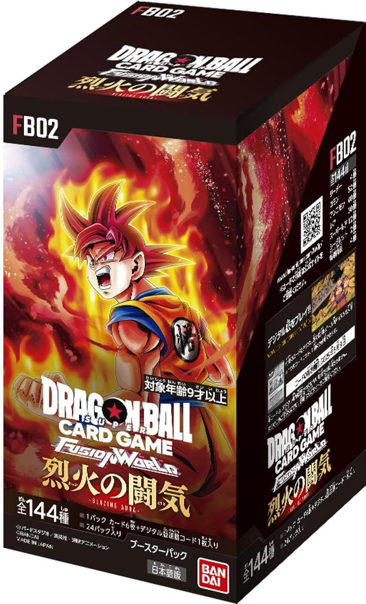 Dragon Ball FB02 Japanisch Booster Display