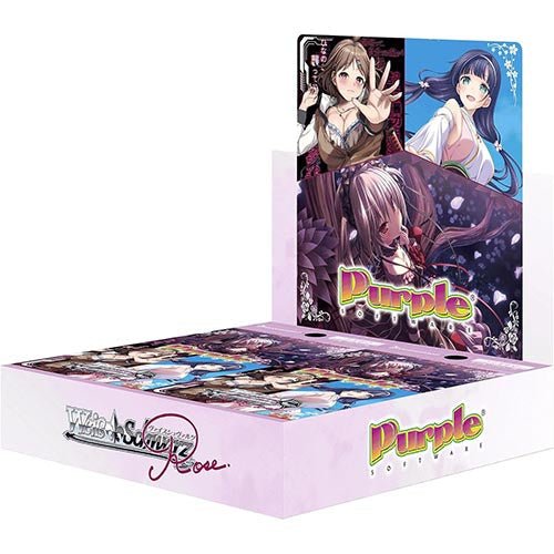 Weiss Schwarz Rose Booster Purple Software Display