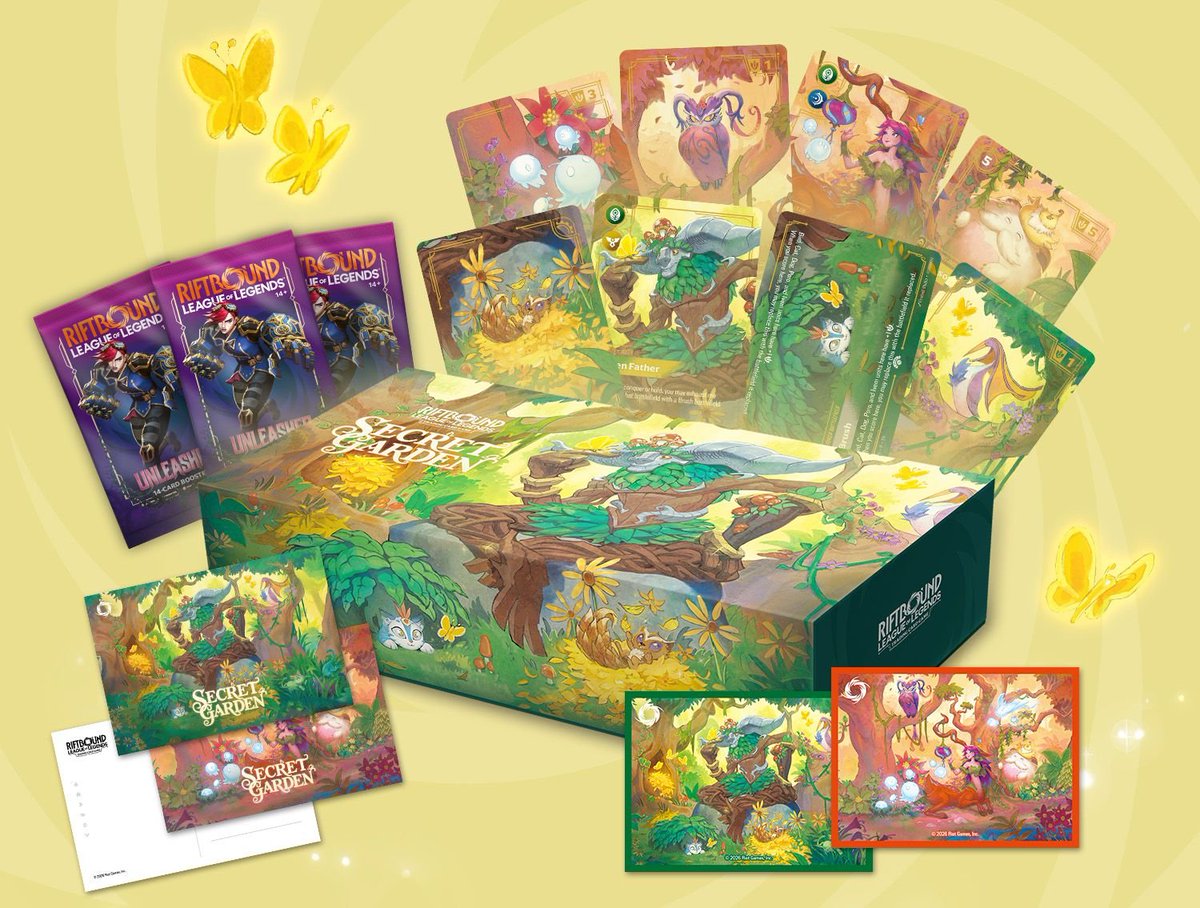 Riftbound Secret Garden Limited Edition Gift Box - Ivern and Lillia - CHN