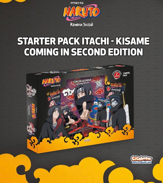 Naruto Mythos TCG Itachi Starter Pack Second Edition